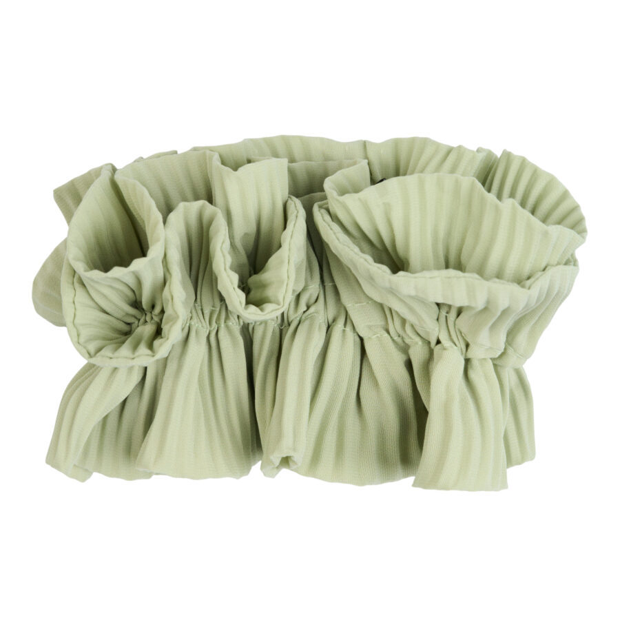 Scrunchie Pistacjowa
